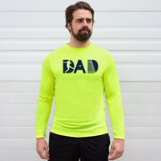 Soccer Long Sleeve Performance Tee - Soccer Dad Silhouette