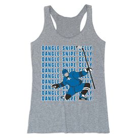 Hockey Women's Everyday Tank Top - Dangle Snipe Celly Player