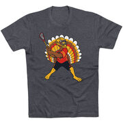 Guys Lacrosse Short Sleeve T-Shirt - Cage Free Turkey Crank Shot