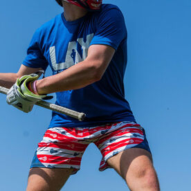 Lacrosse Shorts - Stars & Stripes