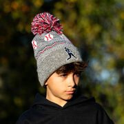 Baseball Knit Hat - Home Run