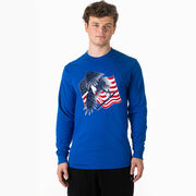 Baseball Tshirt Long Sleeve - Baseball Eagle