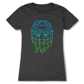 Hockey Women's Everyday Tee - Have An Ice Day Smiley