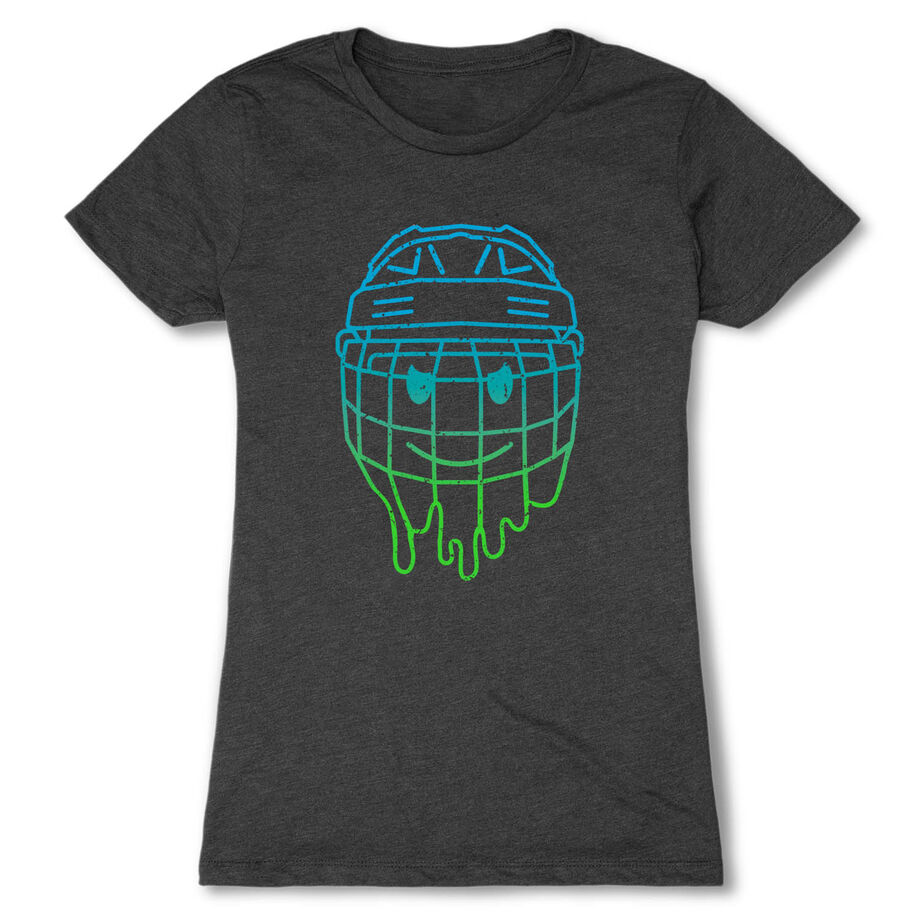 Hockey Women's Everyday Tee - Have An Ice Day Smiley
