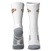 Football Woven Mid-Calf Socks - Ball