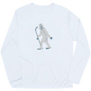 Hockey Long Sleeve Performance Tee - Yeti