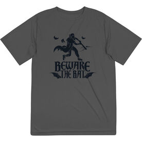 Baseball Short Sleeve Performance Tee - Beware The  Bat