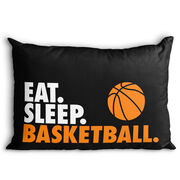 Basketball Pillowcase - Eat Sleep Basketball