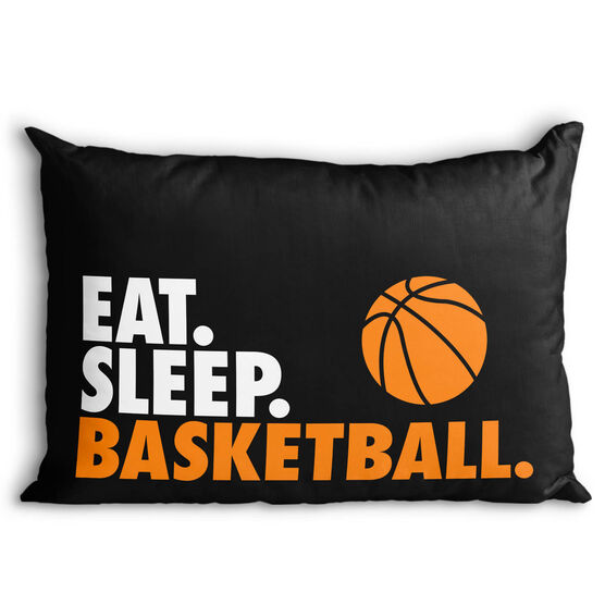 Basketball Pillowcase - Eat Sleep Basketball
