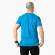 Running Short Sleeve T-Shirt - 26.2 Marathon Vertical 