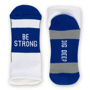 Socrates&reg; Woven Performance Socks Be Strong (Royal)