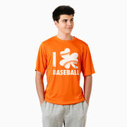 Baseball Short Sleeve Performance Tee - I Shamrock Baseball