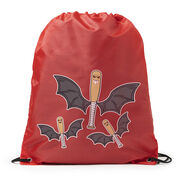 Baseball Drawstring Backpack - It's Bats 