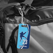 Hockey Bag/Luggage Tag - Personalized Hockey Slap Shot