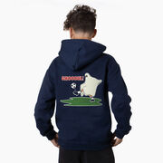 Soccer Hooded Sweatshirt - Soccer Ghoul (Back Design)