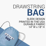 Hockey Drawstring Backpack - Hockey Dad Life
