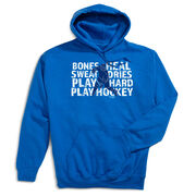 Hockey Hooded Sweatshirt - Bones Heal Hockey