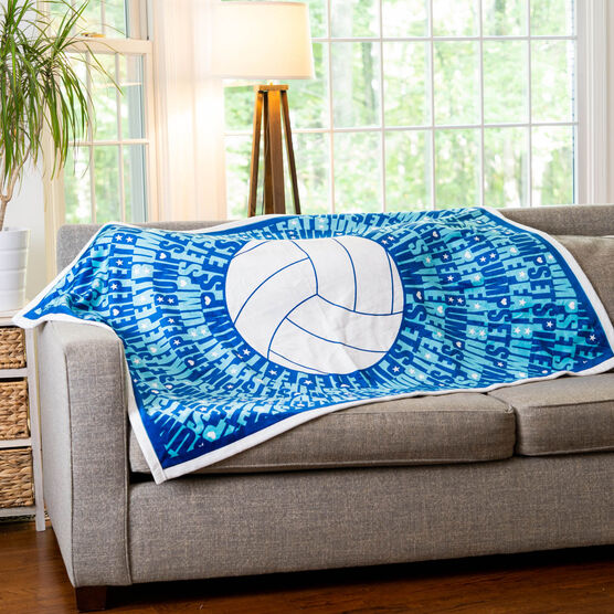 Volleyball Premium Blanket - Bump Set Spike