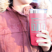 Baseball 20 oz. Double Insulated Tumbler - Dad