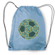Soccer Drawstring Backpack - Summer Kicks
