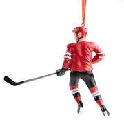 Hockey Ornament - Hockey Player Figure