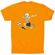 Soccer Short Sleeve T-Shirt - Skeleton Striker