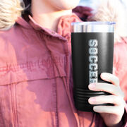 Soccer 20 oz. Double Insulated Tumbler - Soccer