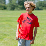 Lacrosse Short Sleeve Performance Tee - Just Chillax'n