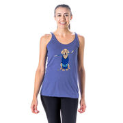 Hockey Women's Everyday Tank Top - Puck The Hockey Dog