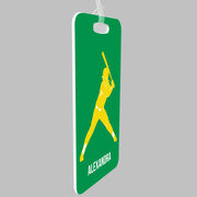 Softball Bag/Luggage Tag - Personalized Softball Batter