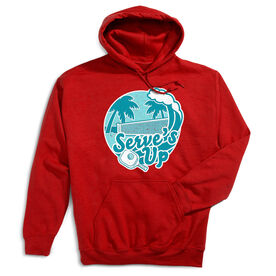 Pickleball Hooded Sweatshirt - Serve's Up