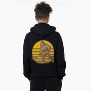 Guys Lacrosse Hooded Sweatshirt - BigFoot (Back Design)