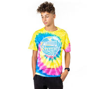Volleyball Short Sleeve T-Shirt - Serve's Up Tie Dye