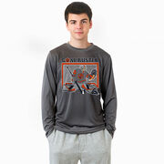 Hockey Long Sleeve Performance Tee - Goal Buster