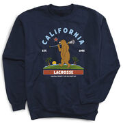 Guys Lacrosse Crewneck Sweatshirt - California Lacrosse