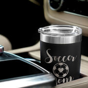 Soccer 20oz. Double Insulated Tumbler - Soccer Mom