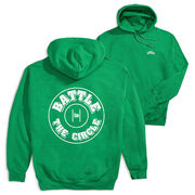 Wrestling Hooded Sweatshirt - Battle In Circle (Back Design)