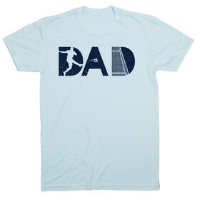 Soccer T-Shirt Short Sleeve - Soccer Dad Silhouette