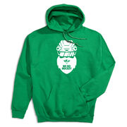 Hockey Hooded Sweatshirt - Ho Ho Santa Face