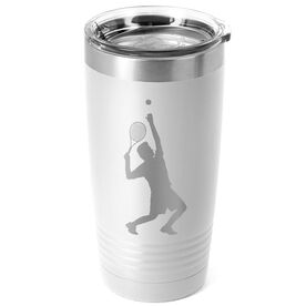 Tennis 20 oz. Double Insulated Tumbler - Male Silhouette
