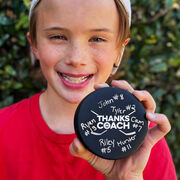 Hockey Puck - Thanks Coach