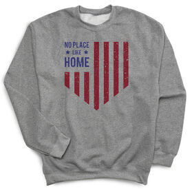 Baseball Crew Neck Sweatshirt - No Place Like Home