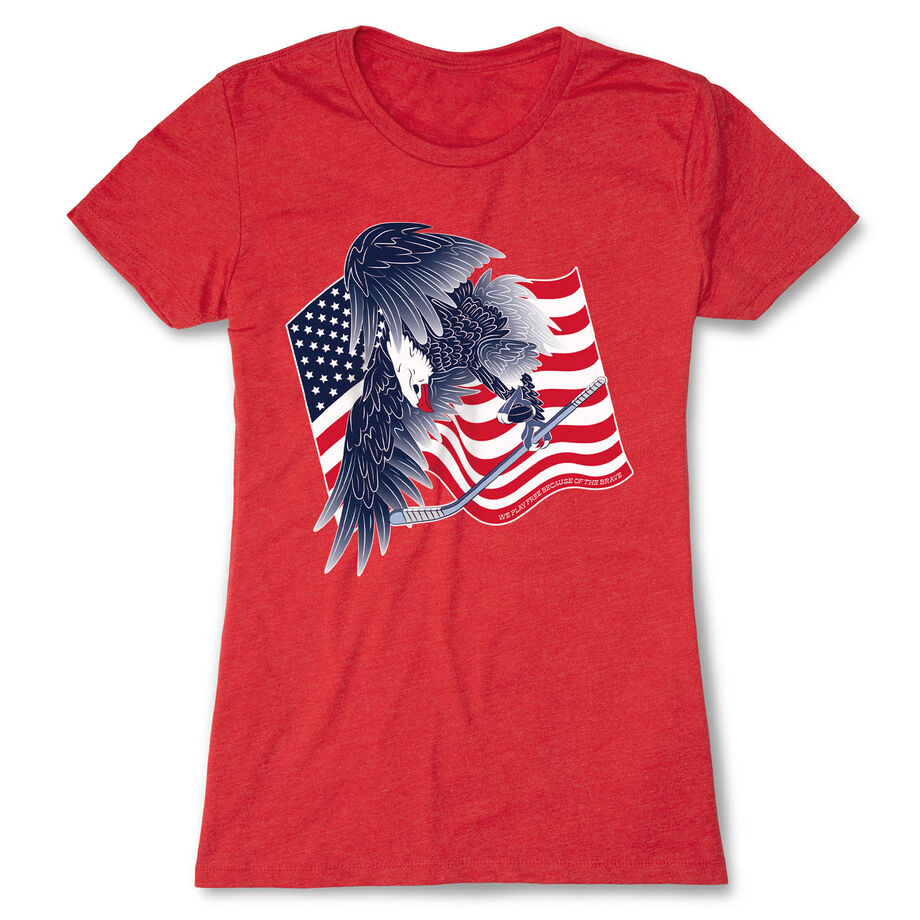 Hockey Women's Everyday Tee - Hockey Eagle