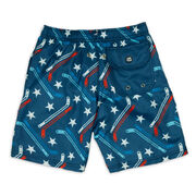 Hockey Swim Trunks - All American