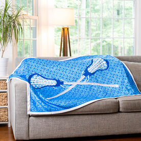 Girls Lacrosse Premium Blanket - Love Lacrosse