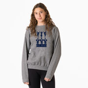 Cheerleading Crew Neck Sweatshirt - We Rise By Lifting Others