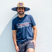 Hockey Straw Hat - Hockey Dad