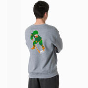 Hockey Crewneck Sweatshirt - St. Hat-Trick (Back Design)