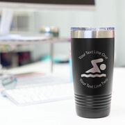 Swimming 20 oz. Double Insulated Tumbler - Icon