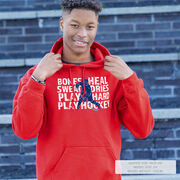 Hockey Hooded Sweatshirt - Bones Heal Hockey